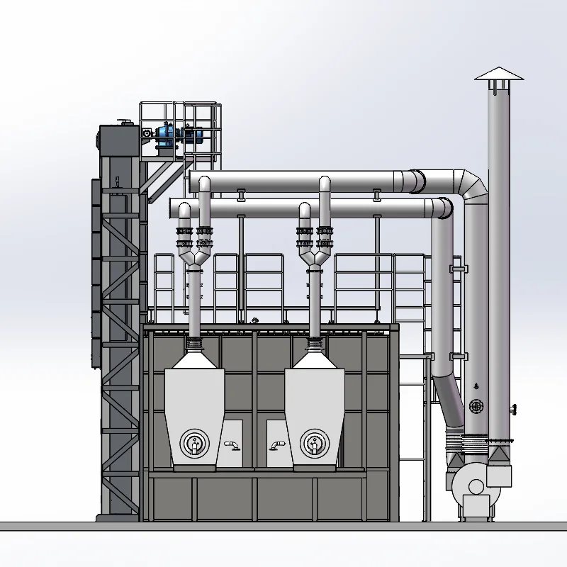 Customized medium-sized gas regenerative heating furnace