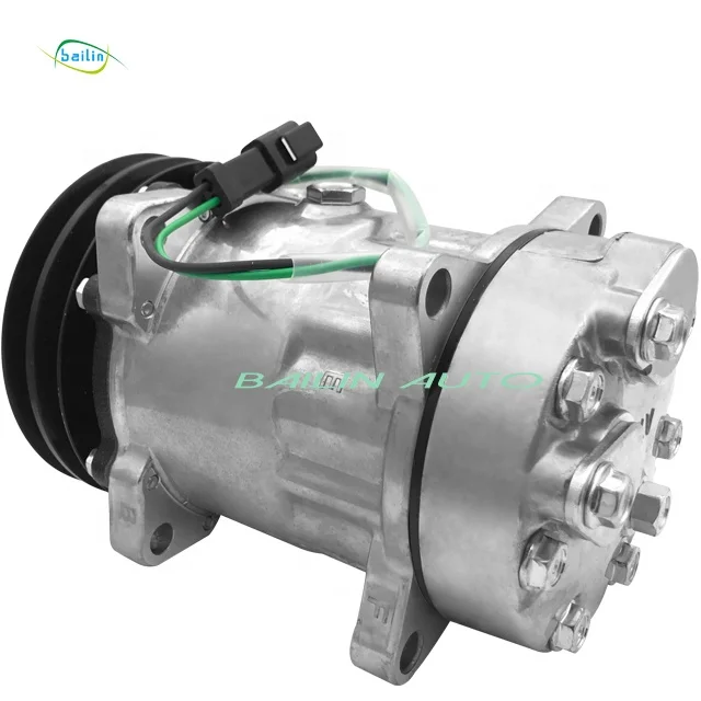 Sanden 7H15 ISO/TS16949 Certificate Factory Direct Sale 24V ac Compressor 11104419 11412632 14649606 15082742 SD7H15 6035
