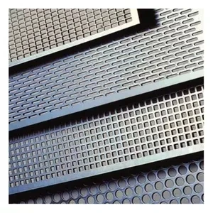 Manufacturers hot sale pure Titanium perforated metal sheet titanium mesh anode plate