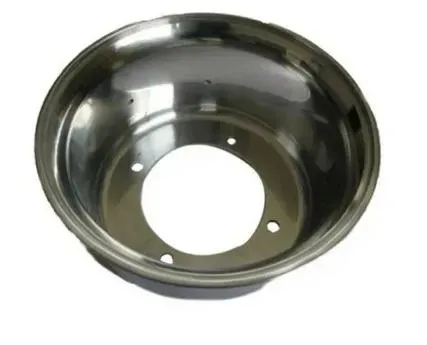 Powder Coated Brushed Finish Aluminum Stainless Steel Sheet Metal Stamping Stretch Components for Custom Fabrication Service