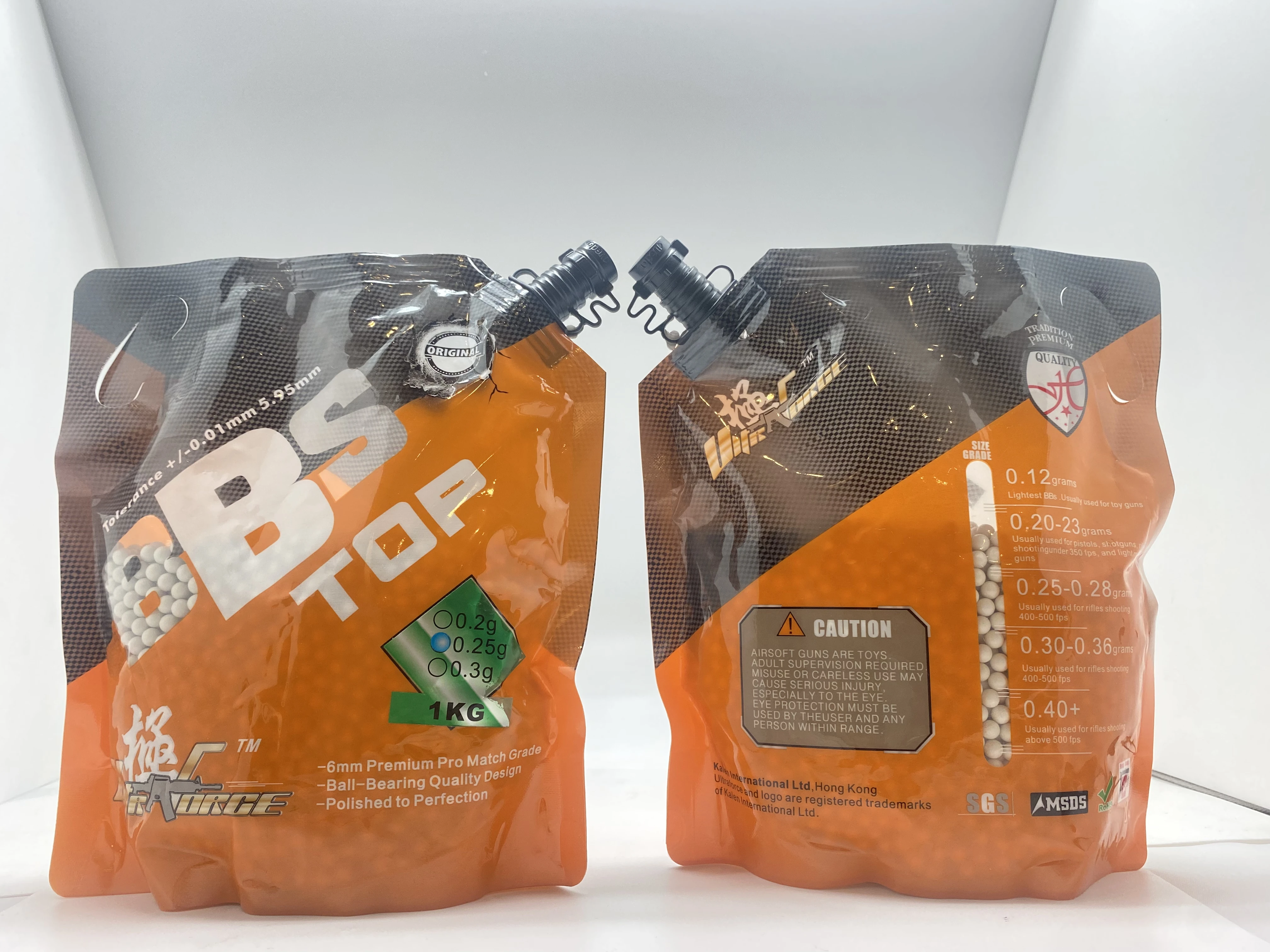 Tracer BBS for Air softs Guns Ultraforce  Ammo Pallet BB gun bullet 0.25g Air soft BB Round