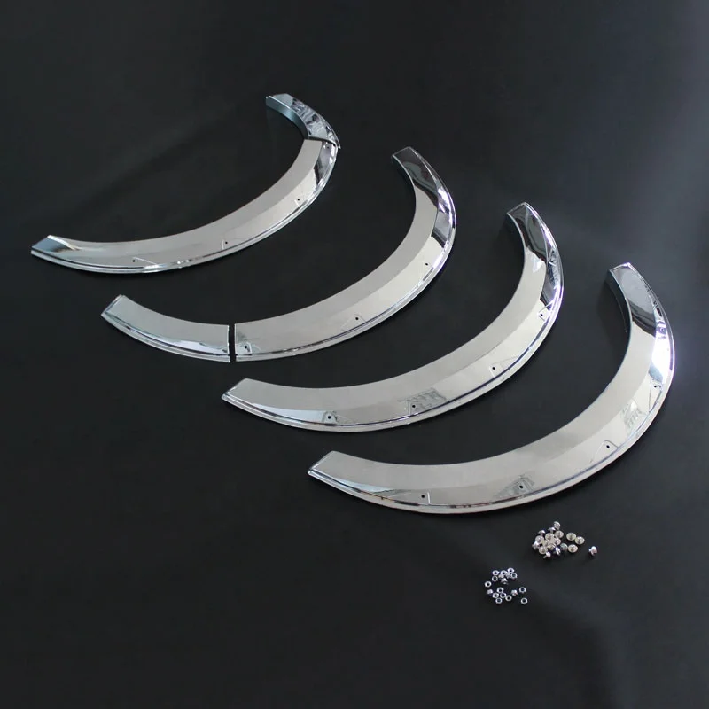 Chrome Commercial Vehicle Hiace 2015 Fender Flares Kits Front And Rear Wheel Arches Body Kits