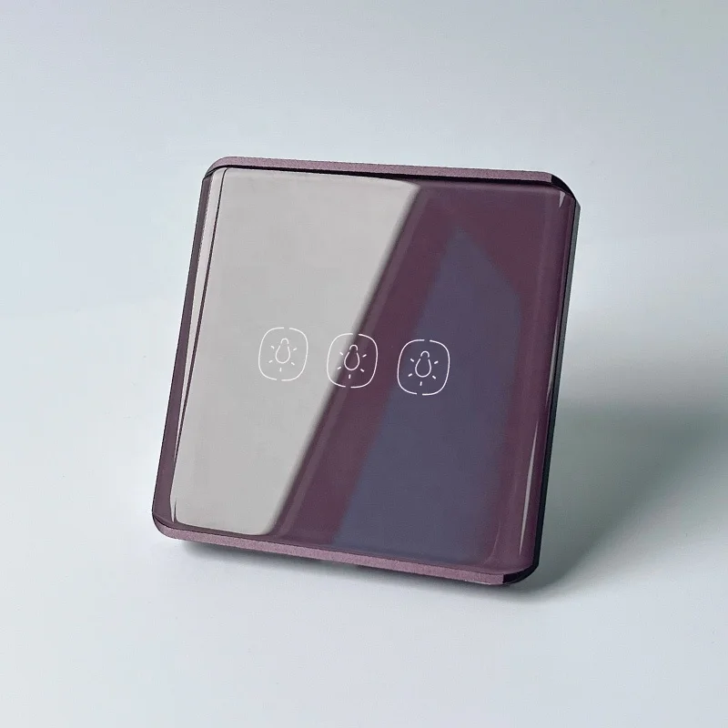 Magnetic relay switch single L line tuya smart zigbee 3.0 light controller 3 gang timing switch eu