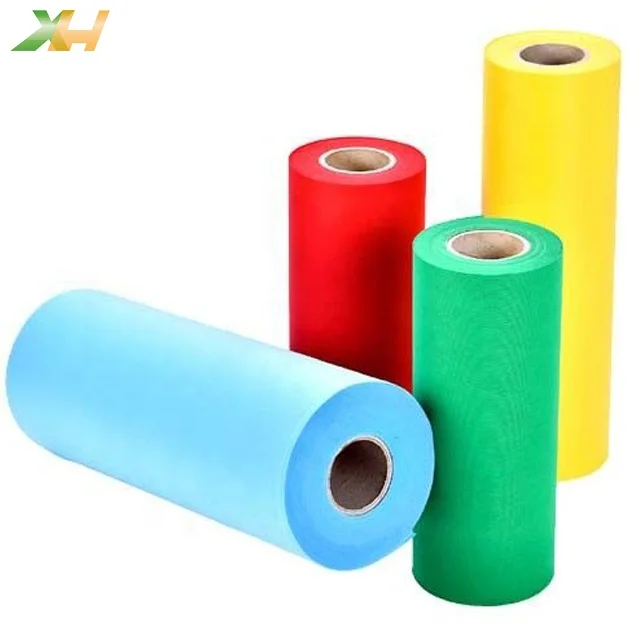 Newest pp polypropylene PP spunbonded nonwoven fabric roll spunbond raw materials nonwoven fabric roll