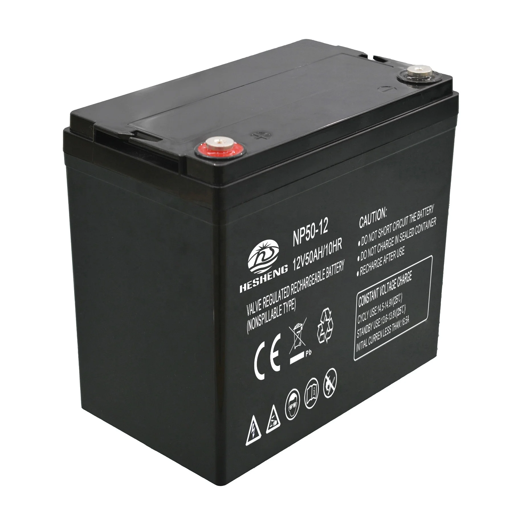 12 Volt UPS Battery,12V50AH,Gel Lead Acid Battery for Solar Power System