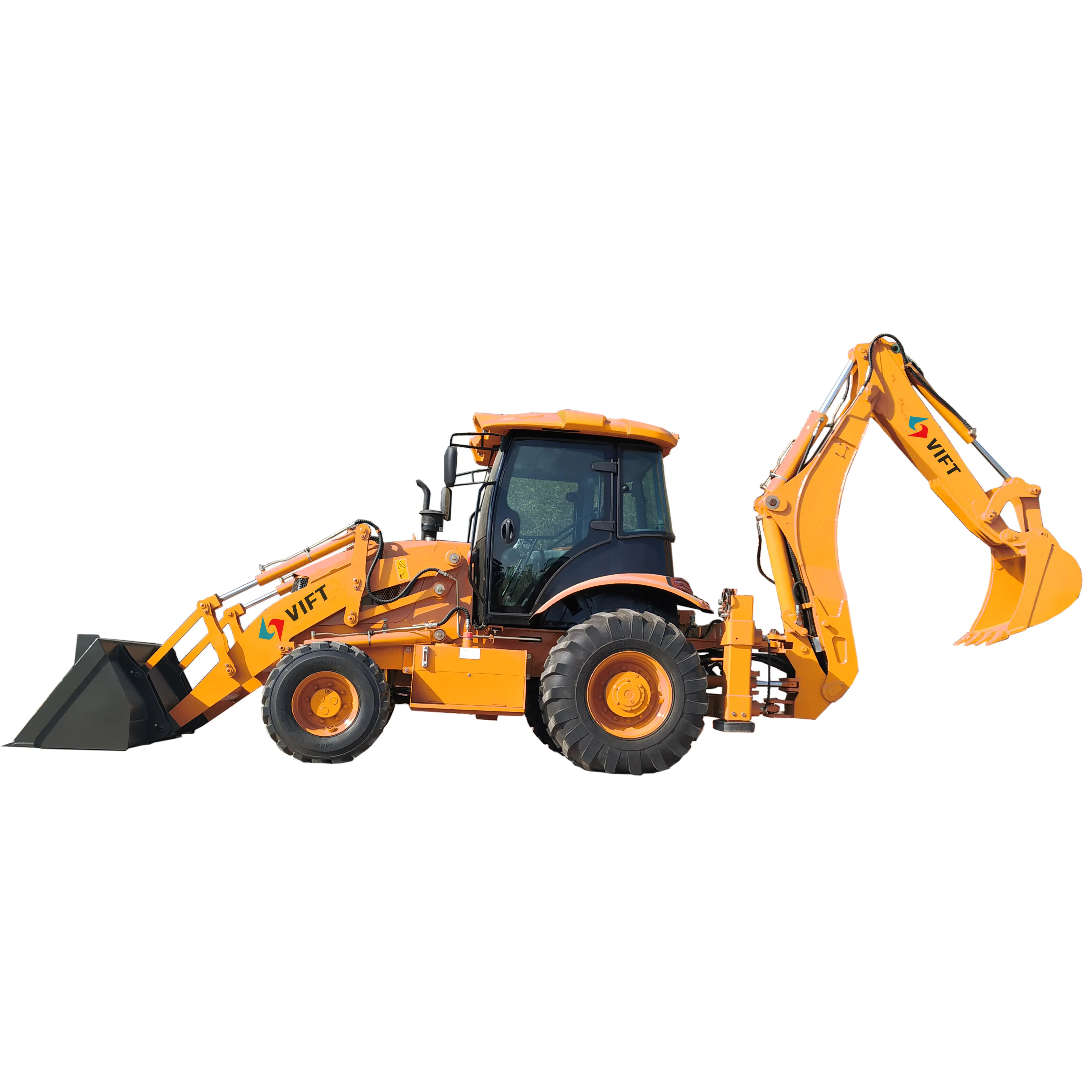 NEW wheel loader weight 8200KG Rated power 75KW maximum digging depth 4085mm backhoe loader