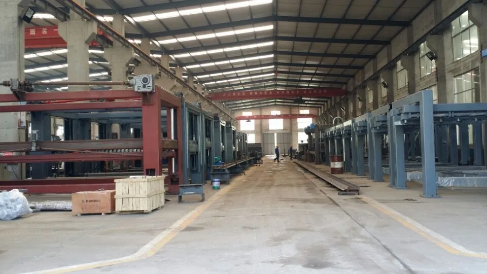 Autoclaved Aerated Concrete (AAC) Blocks Equipment Manual/Automatic Hollow Brick Production Line with Clay Mold Core Components