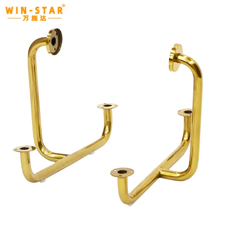 WINSTAR stainless steel furniture metal legs sofa stool standing feet sofa hardware accessories seat frame sofa metal legs
