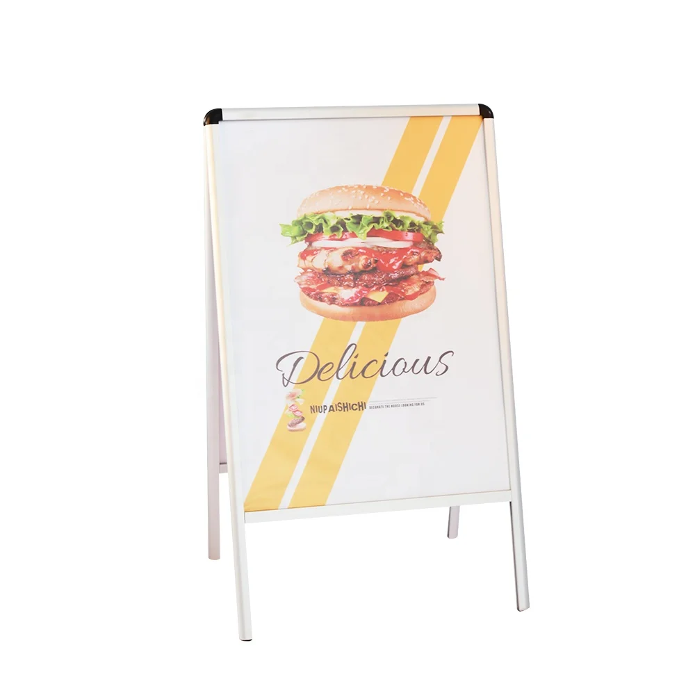 48 x 72 led light poster frames back light led outdoor sign board sign sidewalk pavement sign advertising board poster stand