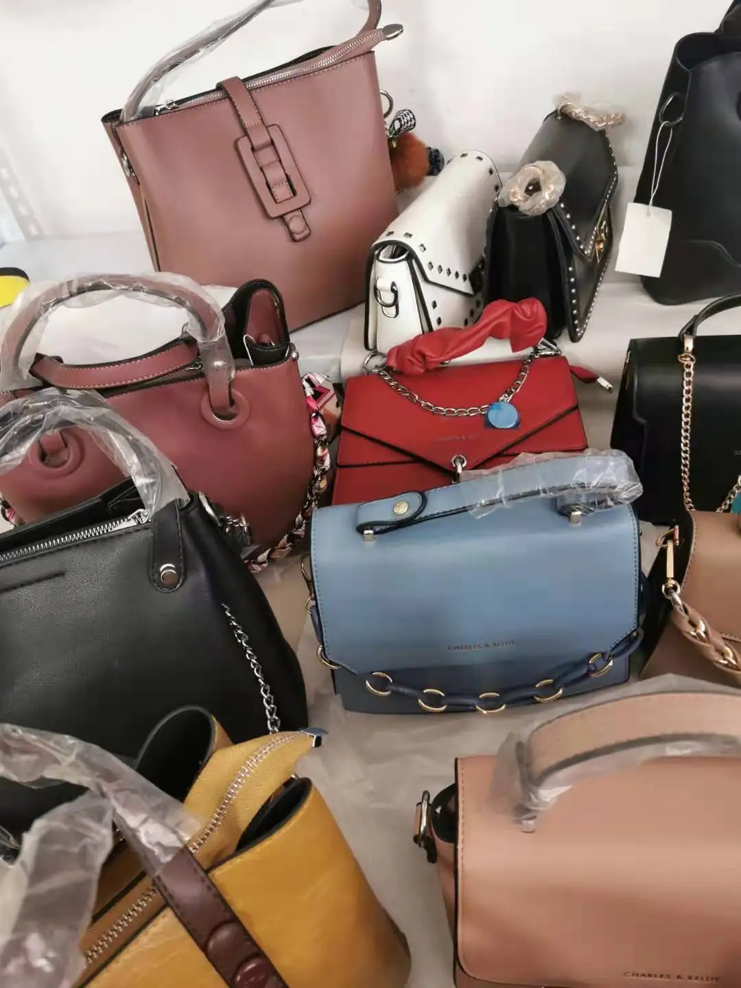 Cash On Delivery Top Quality branded bag handbags crossbody stock pack used In Bales used clothes womens shoulder bags Used Bags