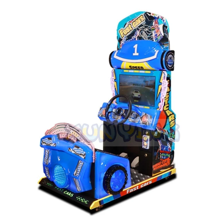 lottery entertainment game center coin operated driving simulator arcade machine kid racing video games machines
