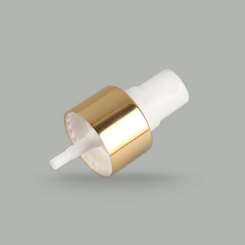 China Factory Good Price 18mm 20mm 24 410 28mm Aluminum Silver Gold Fine Mist Sprayer Facial Perfume Spray Pump for Glass Bottle