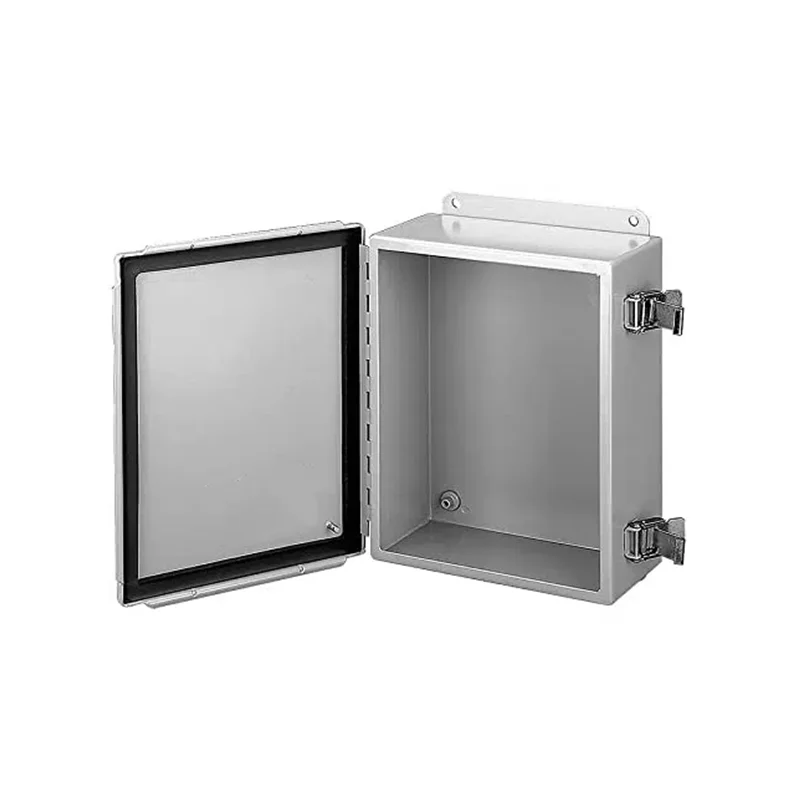 Customized stainless steel shell panel wall-mounted waterproof outdoor metal cabinet distribution box