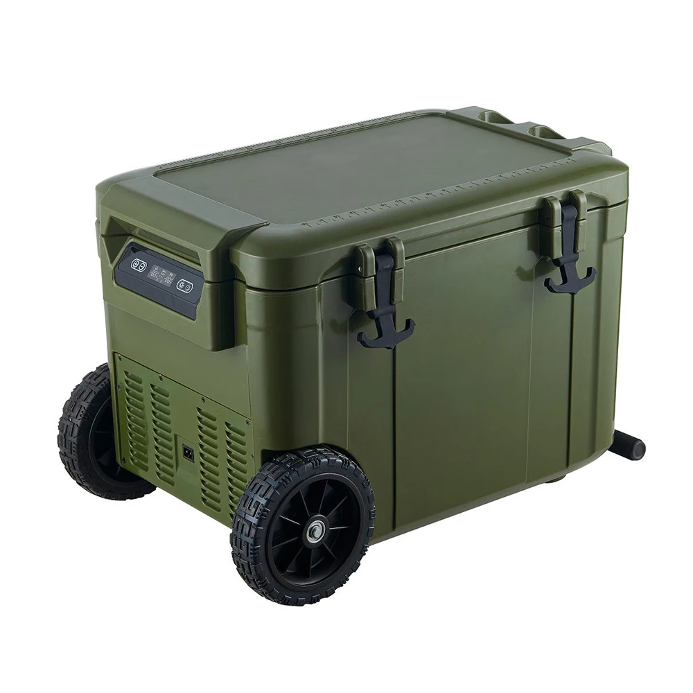 Portable Compressor Fridge 12v 24v Mobile Car Fridge Freezer 45L 55L Car Mini Refrigerator Electric Cooler Box for Car Camping