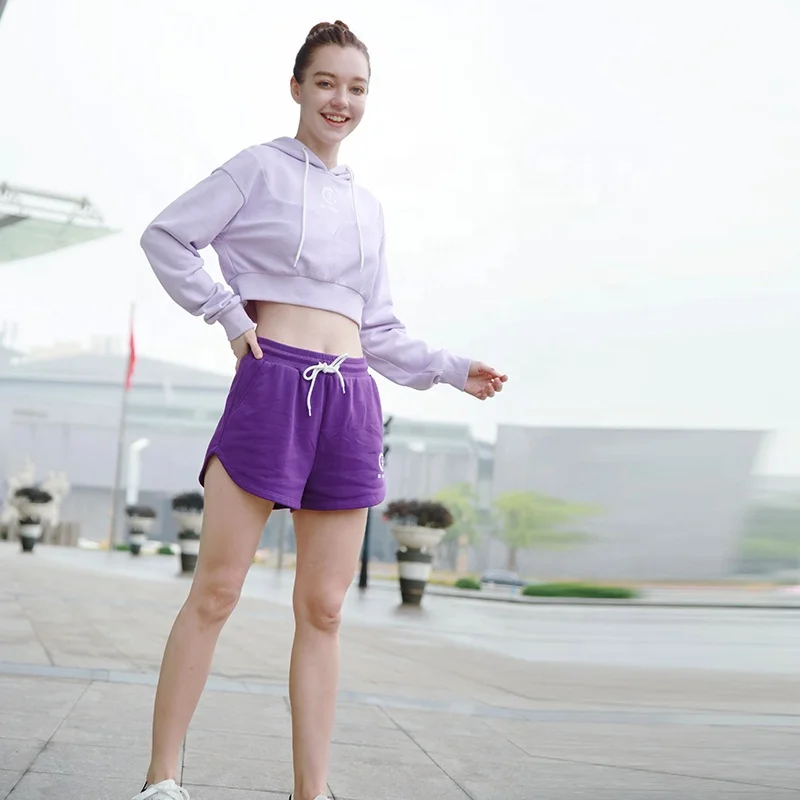 2023 Wholesale Custom Booty Shorts Candy Color Running Sports Sexy Casual Slimming Summer Yoga Pants for Women Shorts Knitting