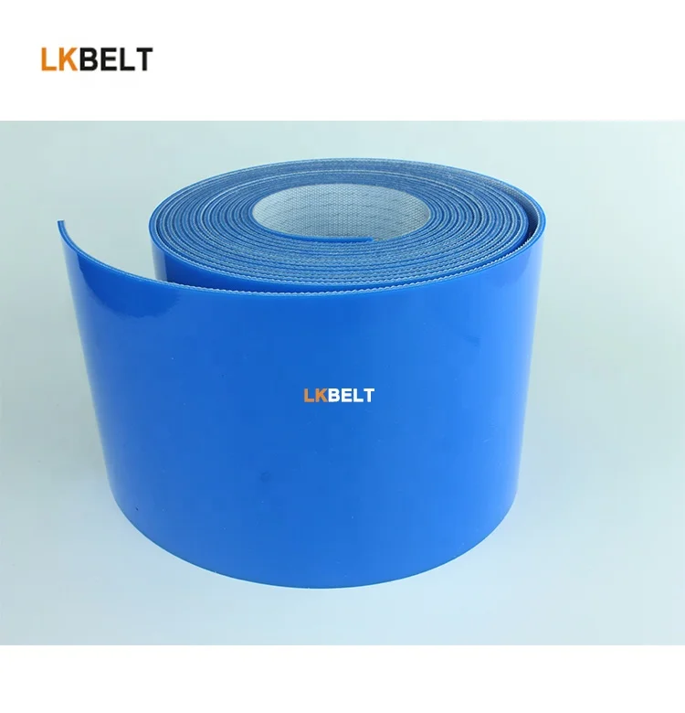Hot sale customized PVC rubber Option pattern rough top conveyor belts for factory production line