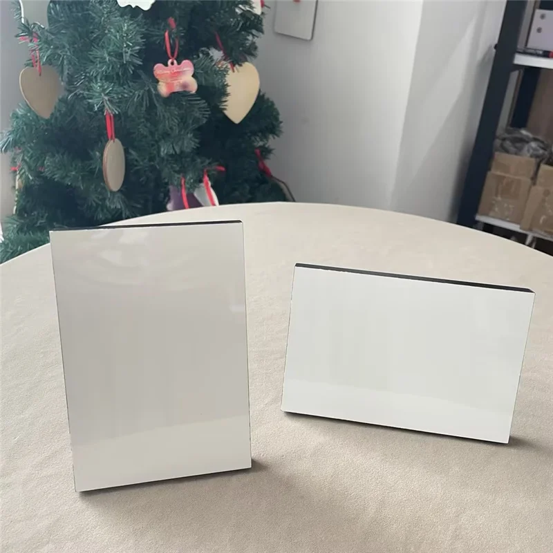 MDFSUB In Stock 4x6' MDF plaques Frame Photo sublimation blank mdf Photo Frame wooden plaques with sublimation