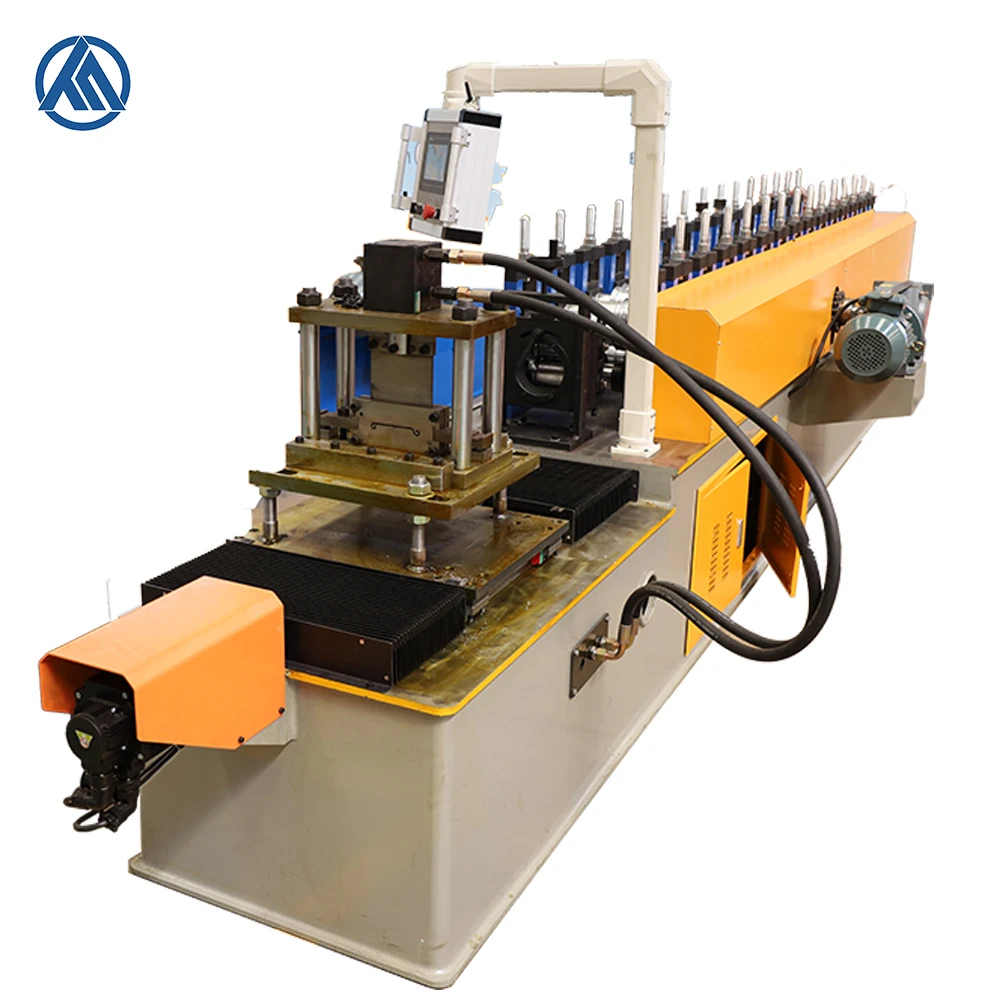 steel c channel roll forming machine c z u l w shape profile section light steel keel machine
