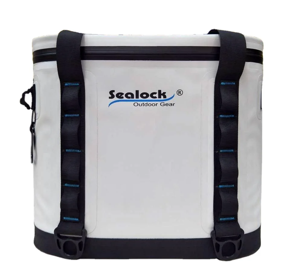 Insulated Lunch Bag Cooler, Soft Fish Portable Cooler Bag Food Cold 3-4 Days 20L SL-I050A Sealock CN;GUA Color Printing 600D OEM
