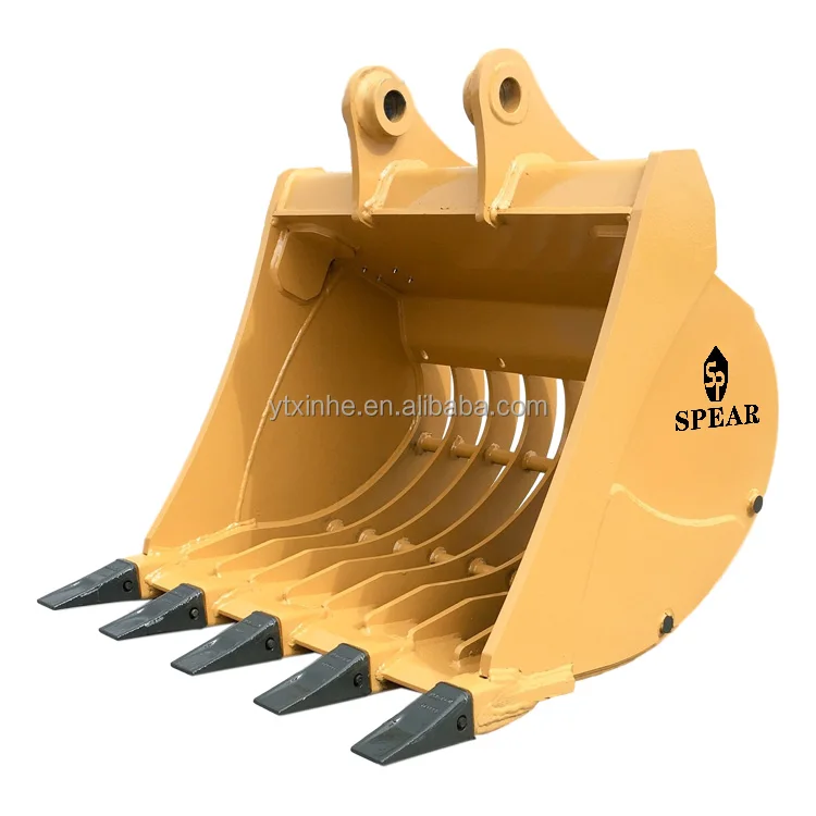 New Customization Heavy Duty Skeleton Bucket Excavator Parts Rotating Screening Bucket Excavator Screening Bucket