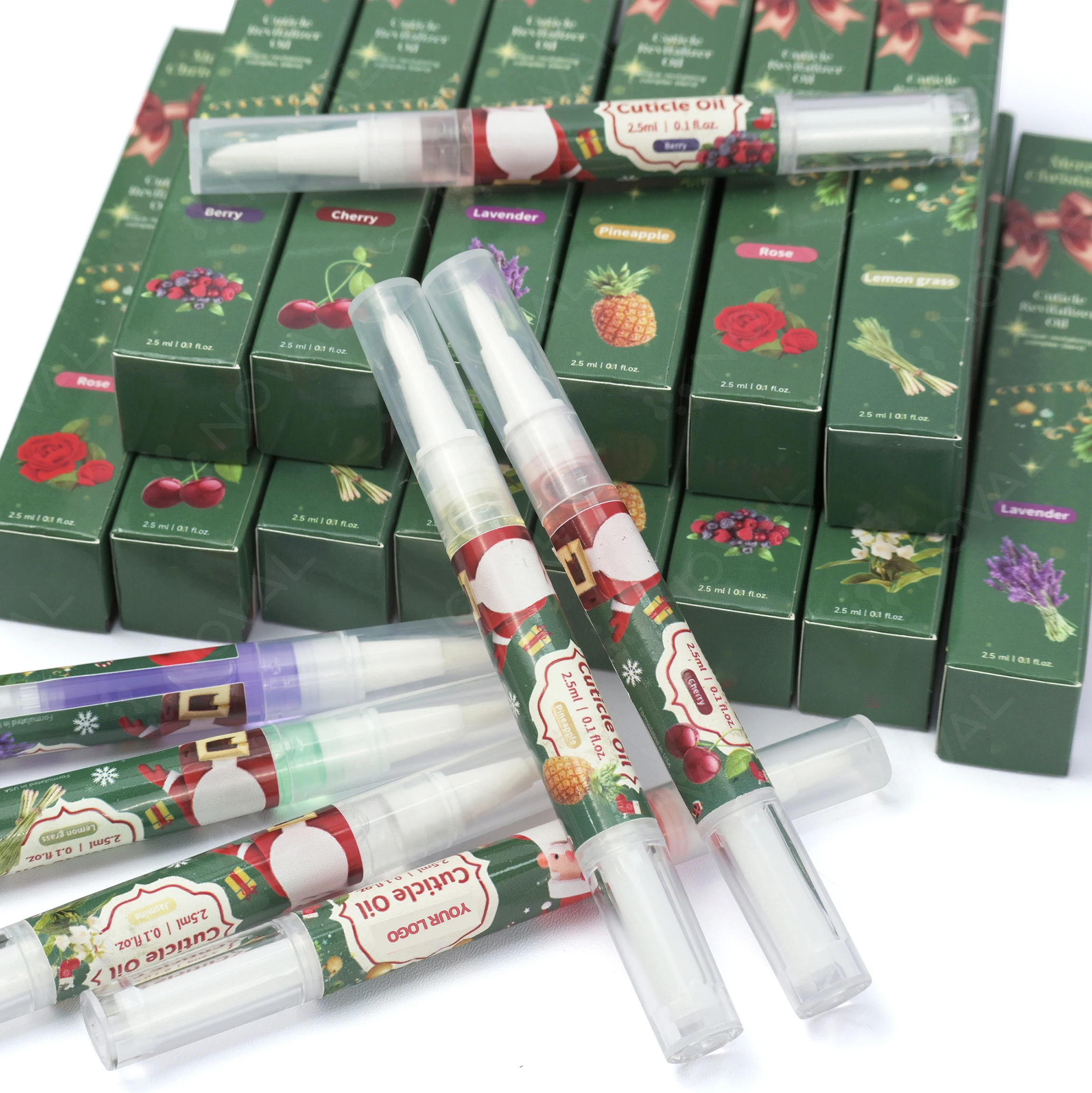 Christmas Organic Lavender Cuticle Oil Pen for Gift