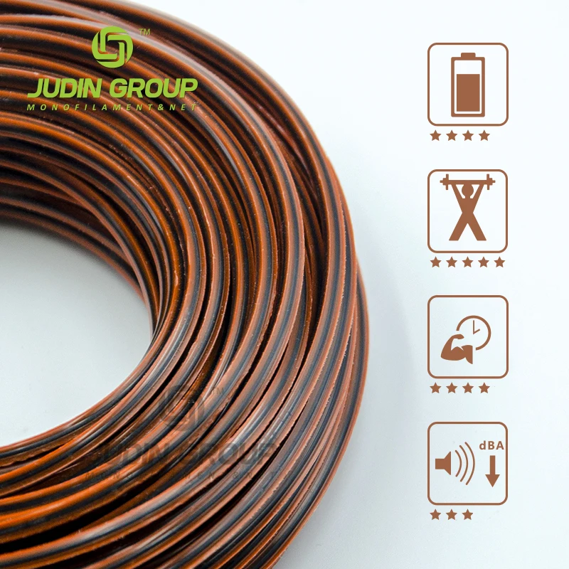 Professional Nylon Grass 2.4mm Cutting Line Card Head Packing Trimmer Line