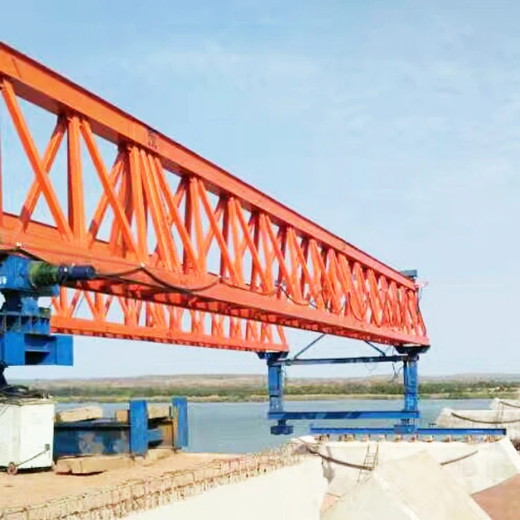 Highway railway 50 ton double beam bridge launching bridge crane bridge erection launcher