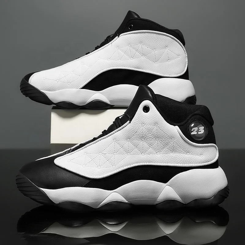 Hot Sale brand logo custom men Basketball Shoes Stnm fashion style large size sports shoes outdoor basketball shoes