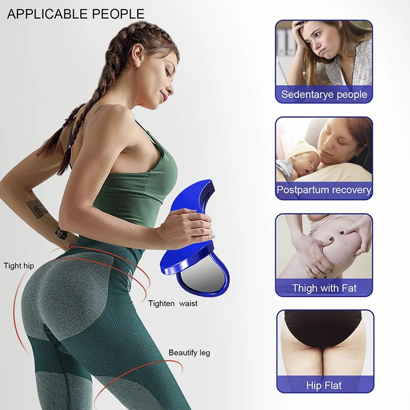 Hip Clip Fitness Leg Hip Trainer Shaper Pelvic Floor Exerciser Muscle Clip for Lifting up Buttock