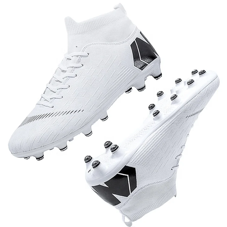 Factory Wholesale Cheap Soccer Shoes Rubber Spikes Football Boots For Men