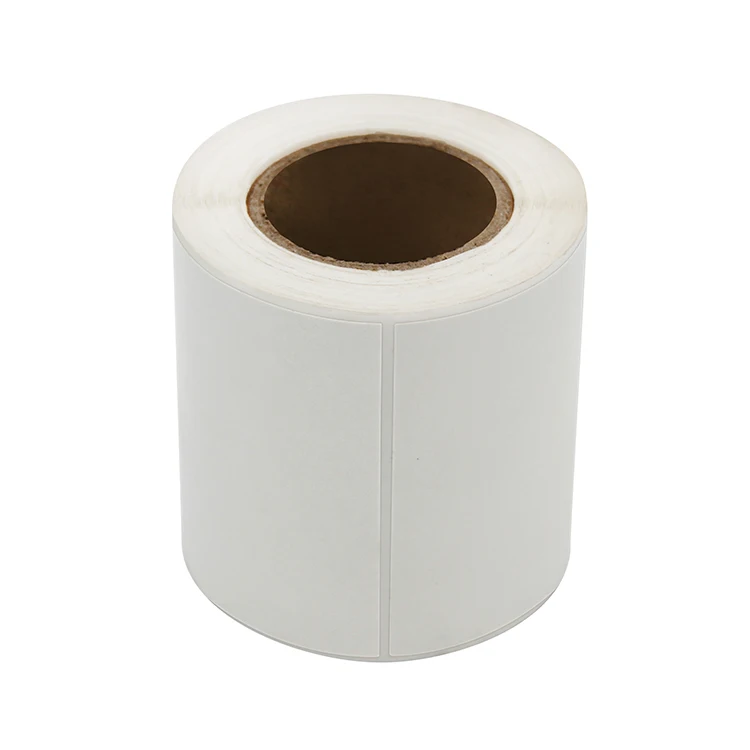 Manufacturer Semi-matte Waterproof  Logistics Address PP PVC Black Thermal Transfer Labels