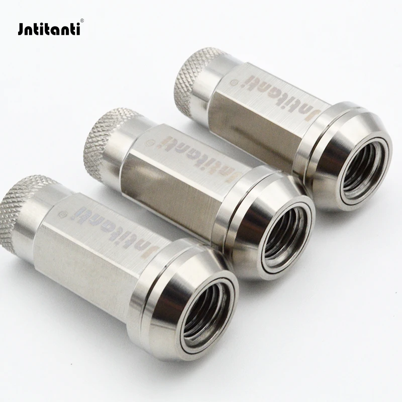 Jntitanti Hot sale Cone Seat  Gr.5 Titanium car wheel nut lug M12X1.5 mm for Toyota,Mazda,Honda,Acura,Scion,Lexus,Mitsubishi