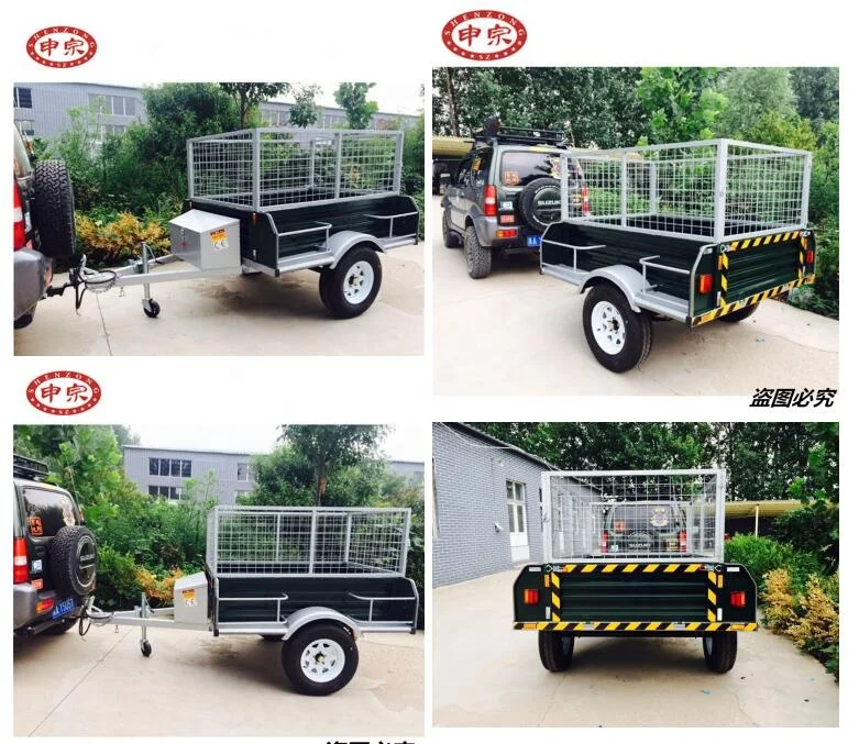 small car camping cargo box utility trailer for sale