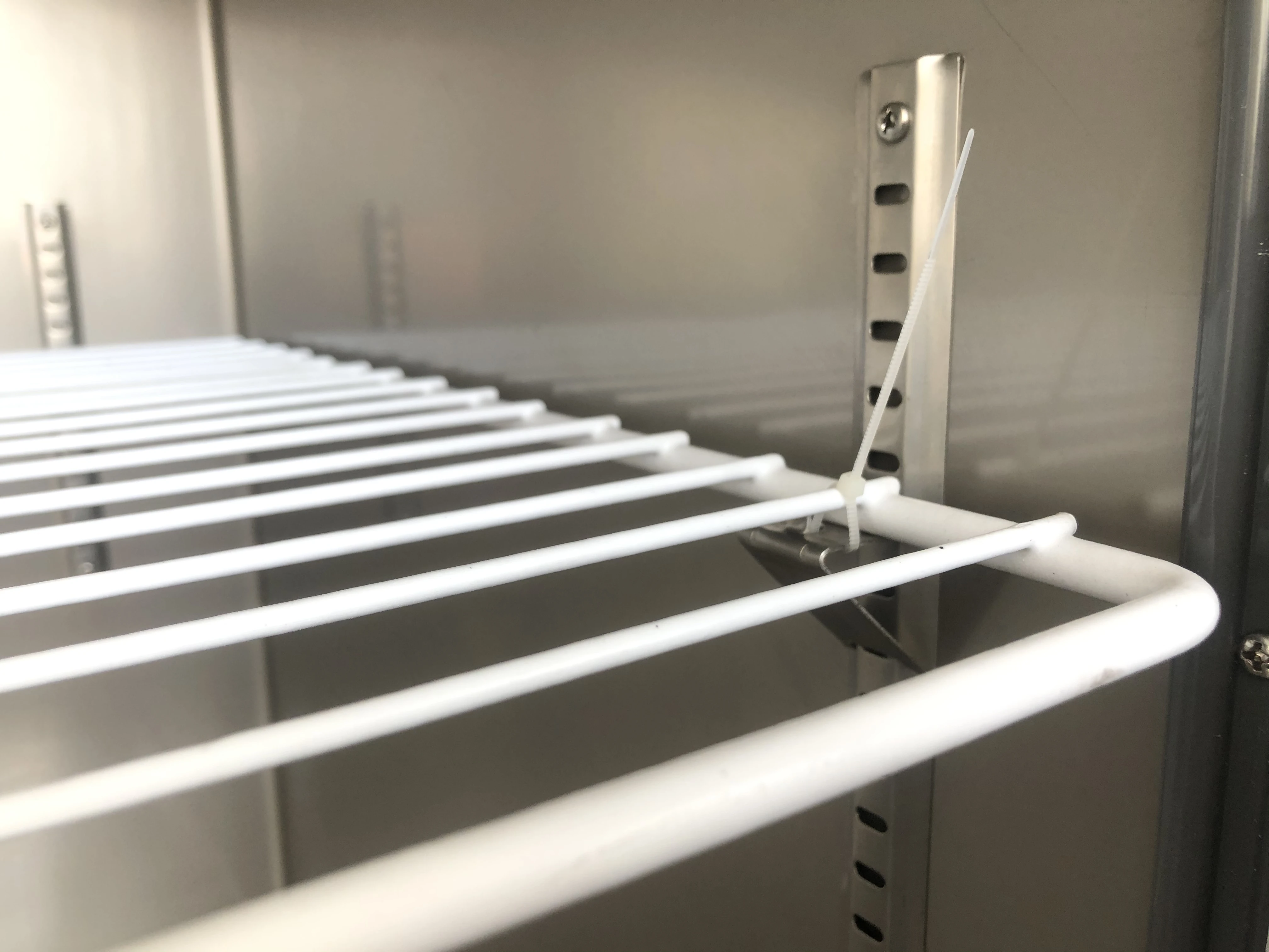 Adjustable Temperature Stainless Steel Six-Door Freezer for Commercial Meat Storage for Supermarkets and Restaurants