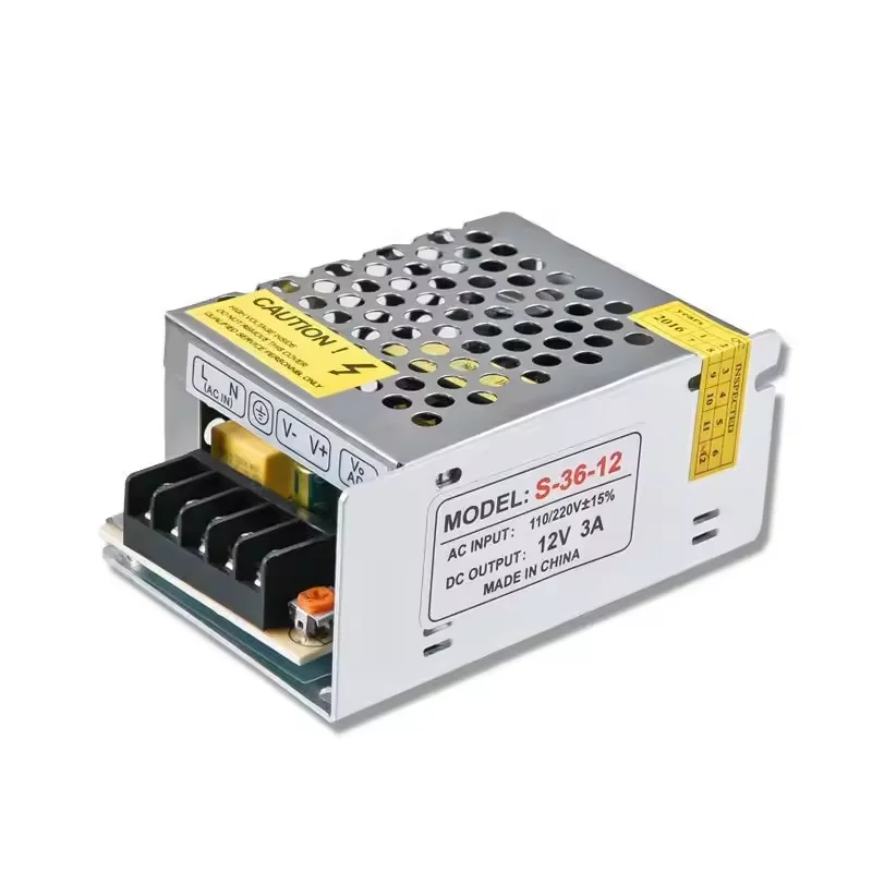 Hot on sell switching power supply  DC 12V 24V AC 110V 220V 15w 25w 36w 60w 100w 150w 300w power supply for flexible led strip
