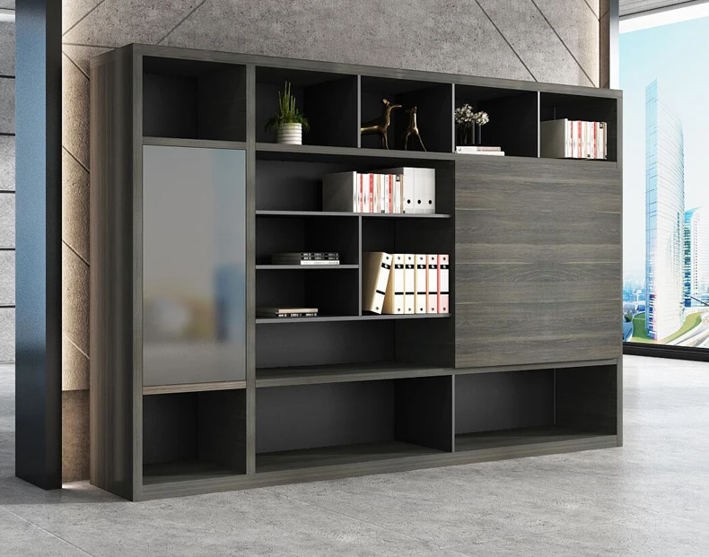 
Fannai swing open MDF melamine open file storage shelf filling cabinet 