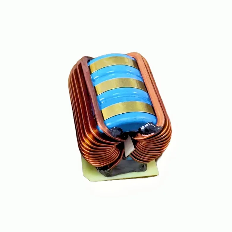 Ripple high current filter inductors 72UH to 1mh 50A to 80A flat coil new energy vertical loop power inductors