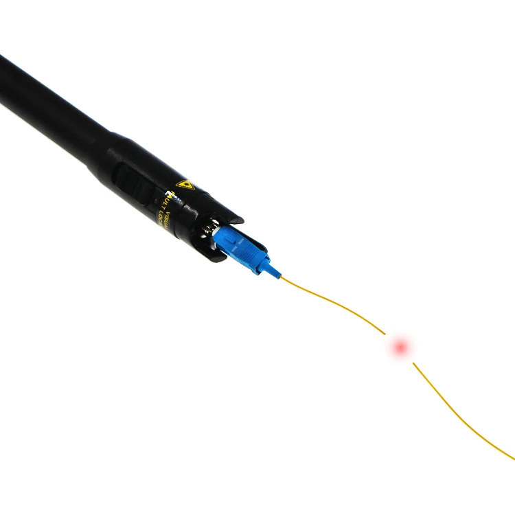 FCST080503 Plastic Material 1.25mm 2.5mm FC SC LC SM MM Fiber Optic Fault Locator For FTTH Network Maintenance