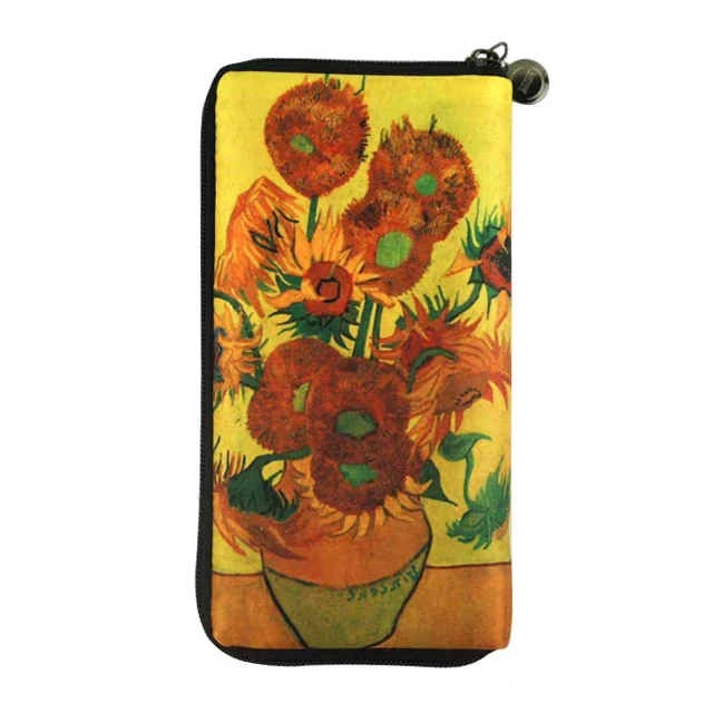 tourism souvenirs advertise print credit card ID card change purse long wallet passport holder 