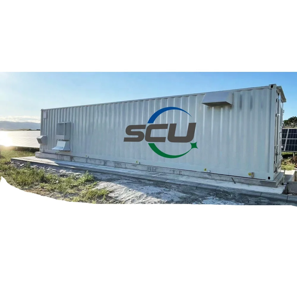 SCU 1mw 2mw BESS battery energy storage system container solar energy system with lithium battery and hybrid inverter