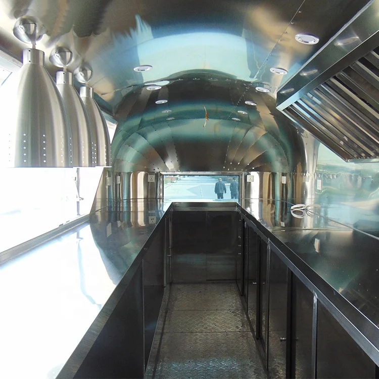  9 м длинные Лидер продаж мобильный фаст-фуд торговый Airstream автобус еда грузовик с прицепом для продажи