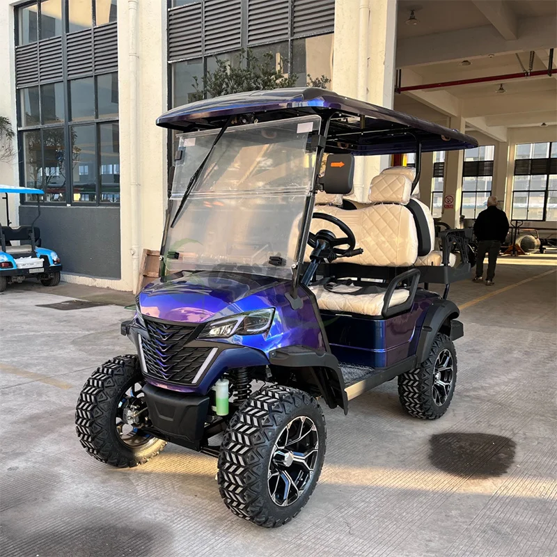 Горячая распродажа 200cc двигатель с четырьмя приводами газовая тележка для гольфа