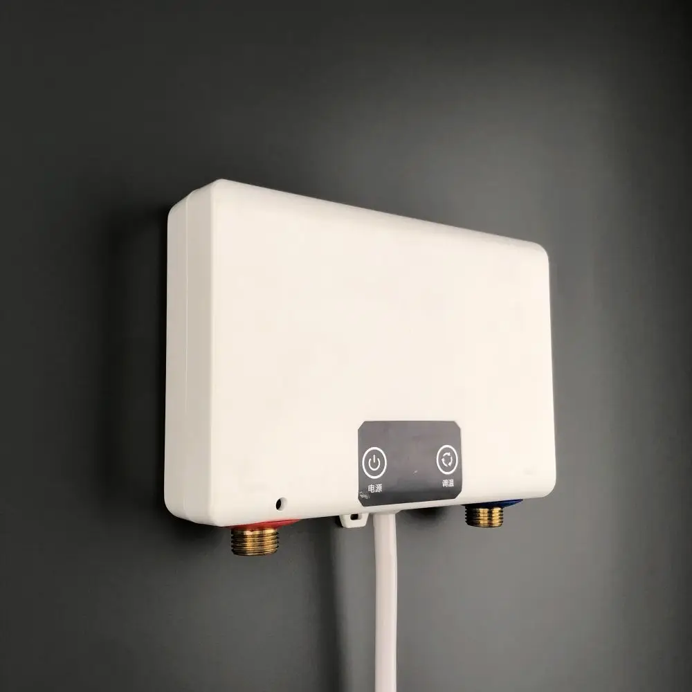 Touch Control used instant electric hot water heater tankless intelligent shower water heater