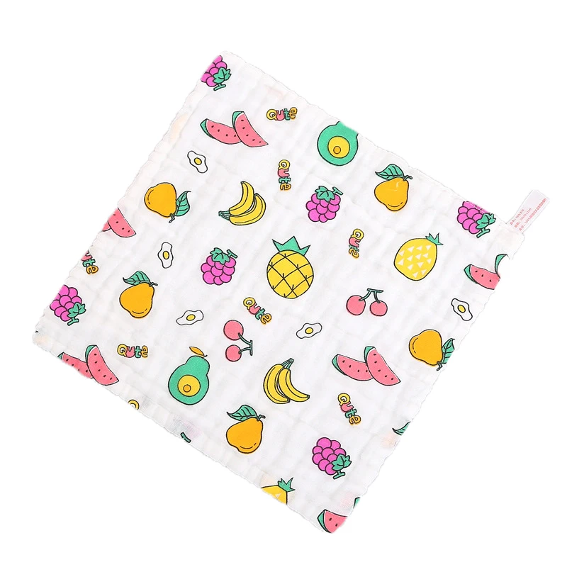 6 layer Muslin Baby Towel Soft Face Towels for Newborn with Sensitive Skin