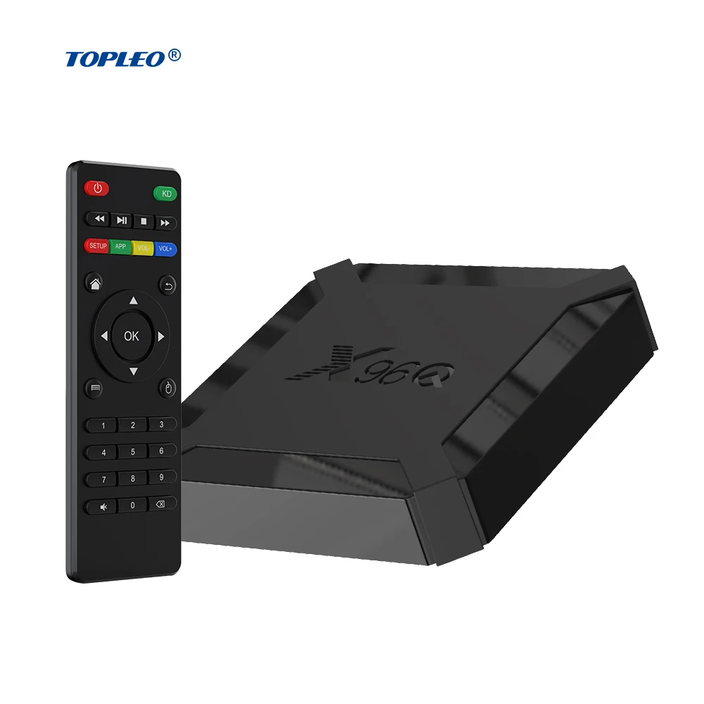 Topleo самая дешевая заводская цена Allwinner H313 2 ГБ 16 smart tv box android 10 0 приставка X96Q