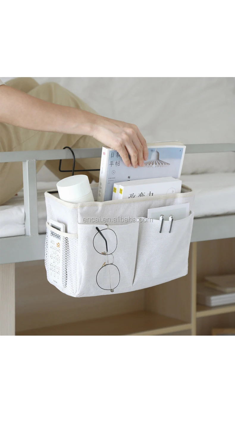 Прикроватная сумка Caddy, прикроватная сумка для хранения, подвесной органайзер для двухъярусных и больничных кроватей, кровати в общежитиях