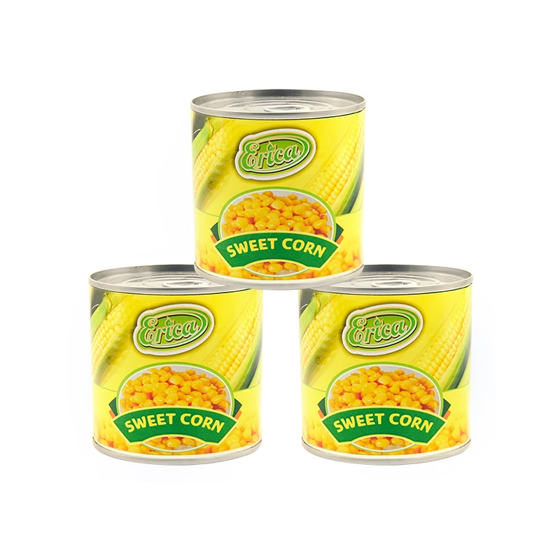 Высококачественная золотисто-желтая чистая натуральная кукуруза