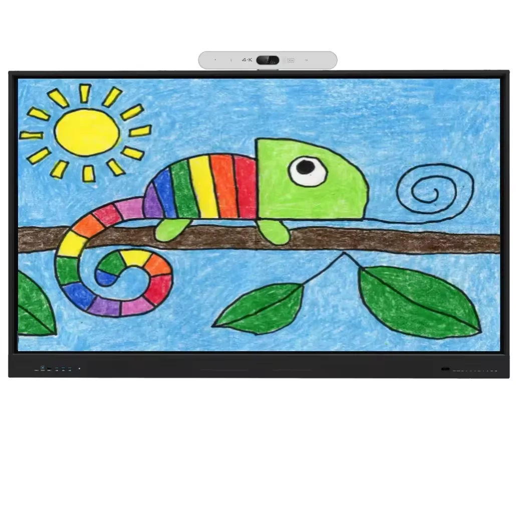 Factory 4K HD webcam AI tracking webcam cover laptop video conference camera with remote control for interactive whiteboard