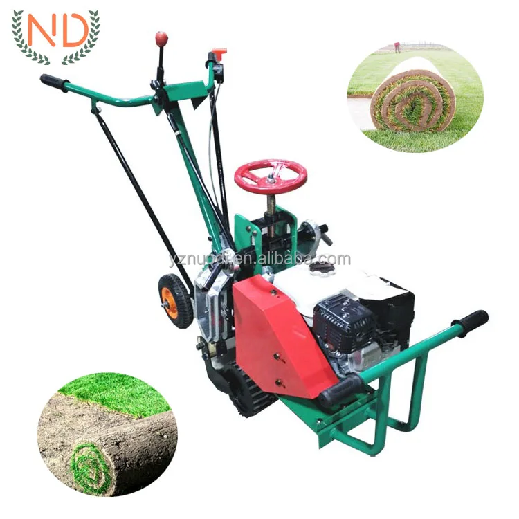 football field lawn mower/grass sod cutter turf cutter lifter lawn cutter machine