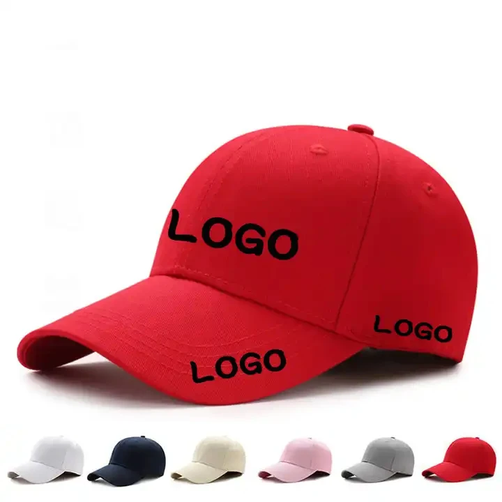 Wholesale Fashion Custom 6 Panel Youth Children Kids Baseball Cap Casual Sun Cap Adjustable Cotton Solid Blank Dad Sport Cap
